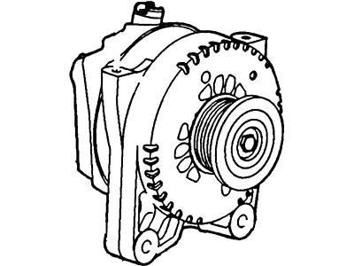 Lincoln F6LY-10V346-ACRM Re-Manufactured Alternator Assembly