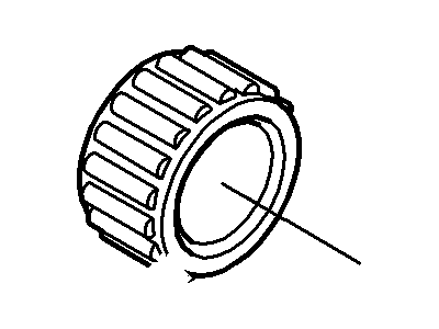 BR3Z-7C043-A Ford Bearing Assembly - Mainshaft Pilot Illustration 1 of 1