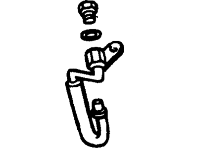 Mercury Tracer Power Steering Hose - F7CZ-3A719-BA