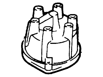 Mercury Distributor Cap - XF5Z-12106-AA