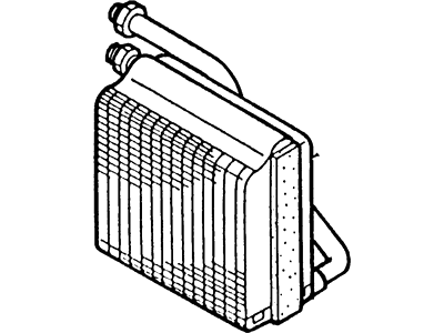 Ford F32Z19860A Radiator Assembly - Heater