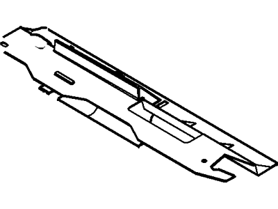 Ford 8C2Z-8327-B Deflector 8C2Z-8327-B Ford Deflector Illustration 1 of 1