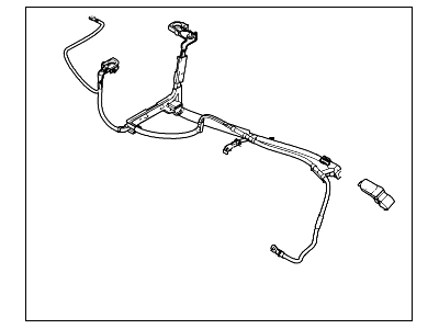 Lincoln 6E5Z-14300-CR Cable Assembly - Battery To Battery