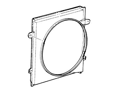 Mercury F87Z-8146-BA Shroud - Radiator Fan              
