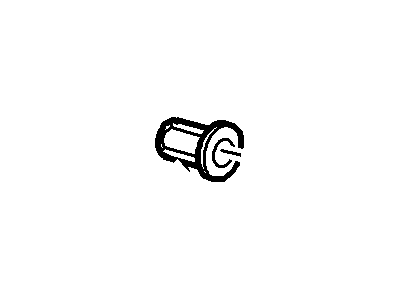 Mercury -W702328-S300 Nut - Adjusting Screw