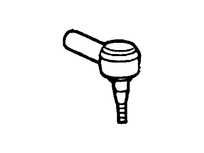Lincoln 1F3Z-3A130-A End - Spindle Rod Connecting