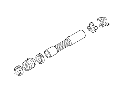 Mercury 6L2Z-4602-A Shaft Assembly - Drive