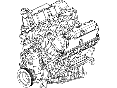 Mercury 2L2Z-6006-CBRM Service Engine Assy