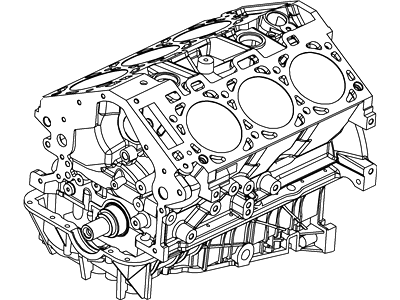Mercury 6L2Z-6009-AA Cylinder Assembly - Short