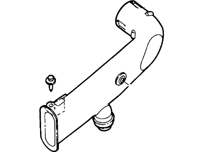 Mercury XF5Z-9C675-AA Tube - Air Cleaner Inlet
