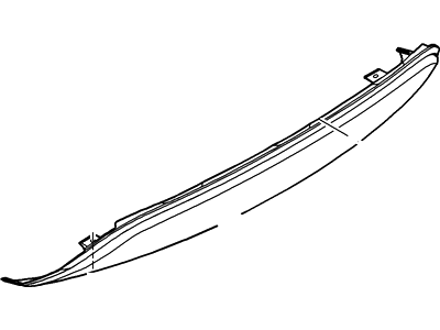 Ford AE8Z-17808-BA Deflector - Stone AE8Z-17808-BA Ford Deflector - Stone Illustration 1 of 1