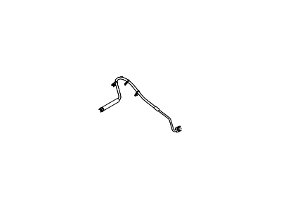 DU9Z-2078-D Ford Hose Assembly - Brake, Driver Side Illustration 1 of 1