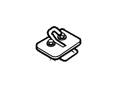 Ford XL3Z-99000A64-BA Kit - Load Box Tie Down XL3Z-99000A64-BA Ford Kit - Load Box Tie Down Illustration 1 of 1