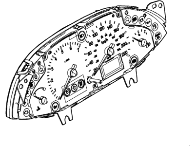 Ford 6S4Z-10849-AA Instrument Cluster