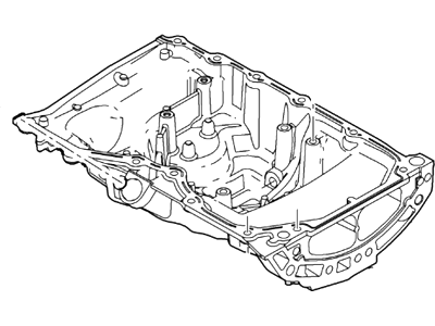 Ford 1S7Z-6675-A Pan Assy - Engine Oil