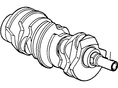 Mercury Crankshaft - 2F1Z-6303-AA