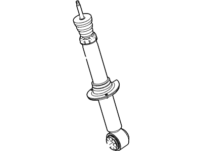 AL3Z-18124-A Ford Shock Absorber Assembly Illustration 1 of 1