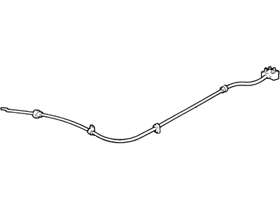 Lincoln XF3Z-16916-AA Cable Assembly - Hood Control