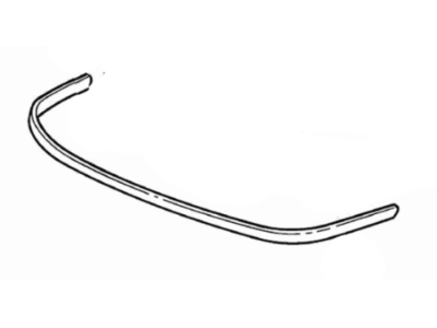 F8MZ-17C829-AA Ford Cover Molding, Front Illustration 1 of 1