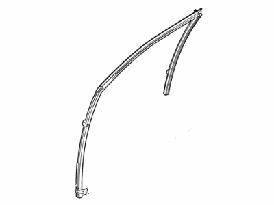 8L1Z-7821596-BA Ford Run - Door Glass, Passenger Side Illustration 1 of 1