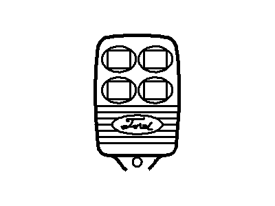 Ford XW4Z-15K601-BA Remote Control System