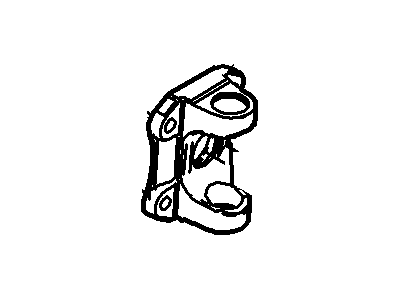 Ford F81Z-4865-DA Flange, Front F81Z-4865-DA Ford Flange, Front Illustration 1 of 1