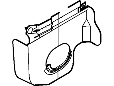 Ford F77Z-9E944-BA Shield F77Z-9E944-BA Ford Shield Illustration 1 of 1