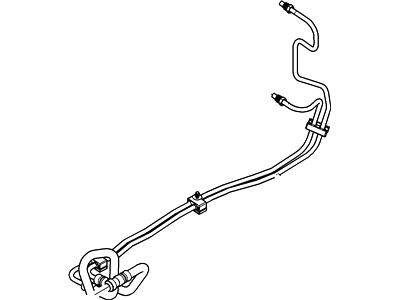 AE5Z-7R081-A Ford Tube - Oil Cooler Illustration 1 of 1