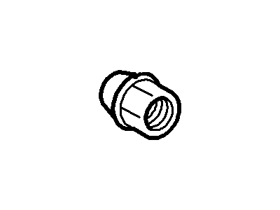 YS4Z-1012-BA Ford Nut - Wheel Illustration 1 of 1