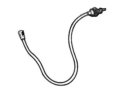 Mercury Accelerator Cable - YF1Z-9A758-BA