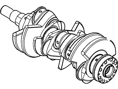 Ford Police Interceptor Sedan Crankshaft - AT4Z-6303-D