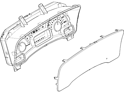 Ford 7L1Z-10849-CA Instrument Cluster