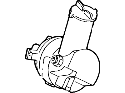 Ford F6DZ-3A674-EARM Pump Assembly - Power Steering, Driver Side F6DZ-3A674-EARM Ford Pump Assembly - Power Steering, Driver Side Illustration 1 of 1