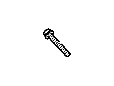 Ford -W500304-S300 Bolt - Hexagon Head - Flanged, Passenger Side -W500304-S300 Ford Bolt - Hexagon Head - Flanged, Passenger Side Illustration 1 of 1