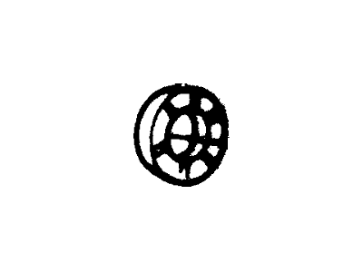 Ford F4ZZ-9072-A Gasket F4ZZ-9072-A Ford Gasket Illustration 1 of 1