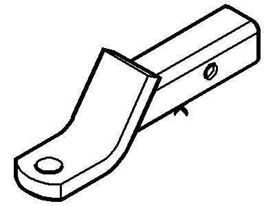 F5TZ-19A282-D Ford Kit - Tow Bracket Illustration 1 of 1