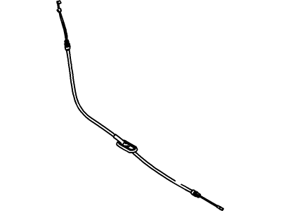 Lincoln Parking Brake Cable - FB5Z-2853-A