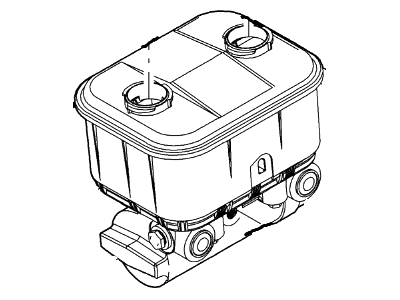 4C3Z-2140-AA Ford Cylinder Assembly - Master Illustration 1 of 1