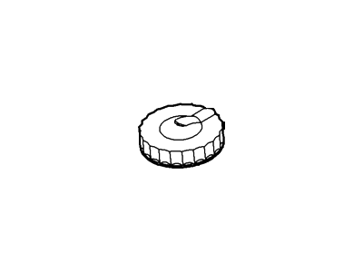 F8HZ-2162-AA Ford Cap - Filler Illustration 1 of 1
