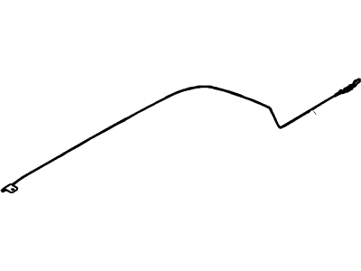6R3Z-7652807-A Ford Cable, Driver Side Illustration 1 of 1