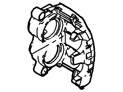 Ford 5C3Z-2B120-BA Caliper, Front Passenger Side 5C3Z-2B120-BA Ford Caliper, Front Passenger Side Illustration 1 of 1