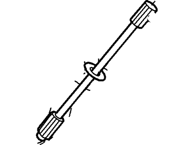 Mercury F77Z-6A618-BA Shaft - Intermediate