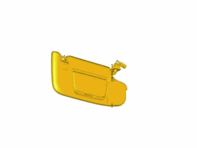 Ford FP5Z-5404105-PC Visor Assembly - Sun, Driver Side FP5Z-5404105-PC Ford Visor Assembly - Sun, Driver Side Illustration 1 of 1