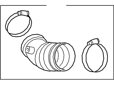 Mercury YL8Z-9B659-BE Hose - Air