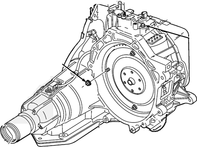 Mercury Sable Transmission Assembly - 4F1Z-7000-EBRM