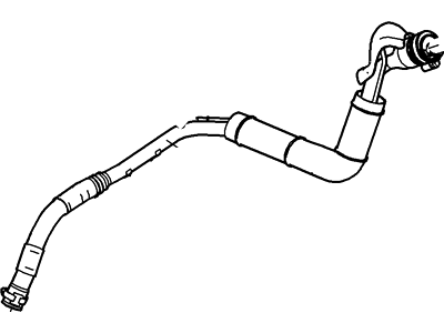 Ford AR3Z-9034-B Pipe - Fuel Filler AR3Z-9034-B Ford Pipe - Fuel Filler Illustration 1 of 1