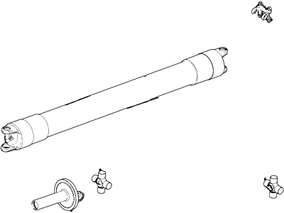 5C2Z-4602-BC Ford Shaft Assembly - Drive Illustration 1 of 1