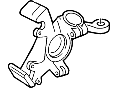 Mercury E3FZ3K186A Knuckle - Front Wheel