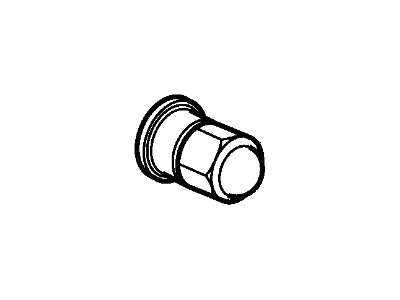 Ford 2L3Z-1120-AA Nut - Wheel