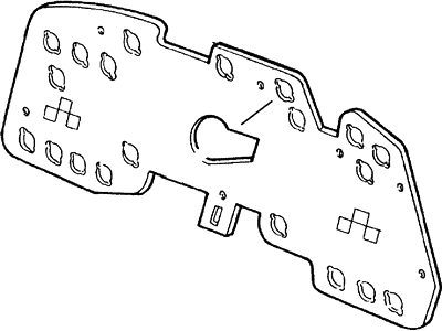 Mercury F8RZ10K843BA Printed Circuit